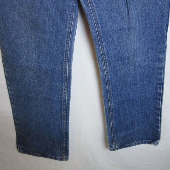 Carhartt FR Flame Resistant Blue Jeans Relaxed Fit Straight Leg Women's 16 - Picture 3 of 8